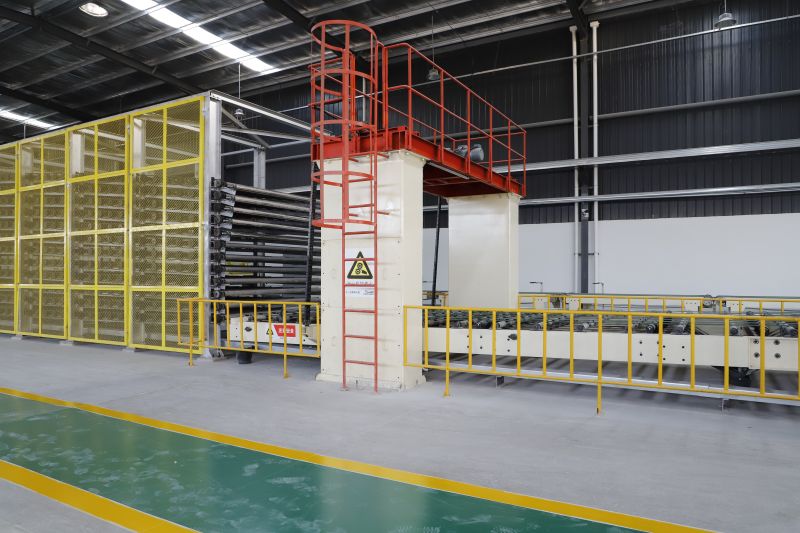 Línea de producción de tableros para planta de fabricación de yeso 2
