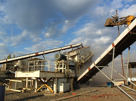 150TPH-Manganese-Ore-Mobile-Crusher-Plant-a-Namibiya-4